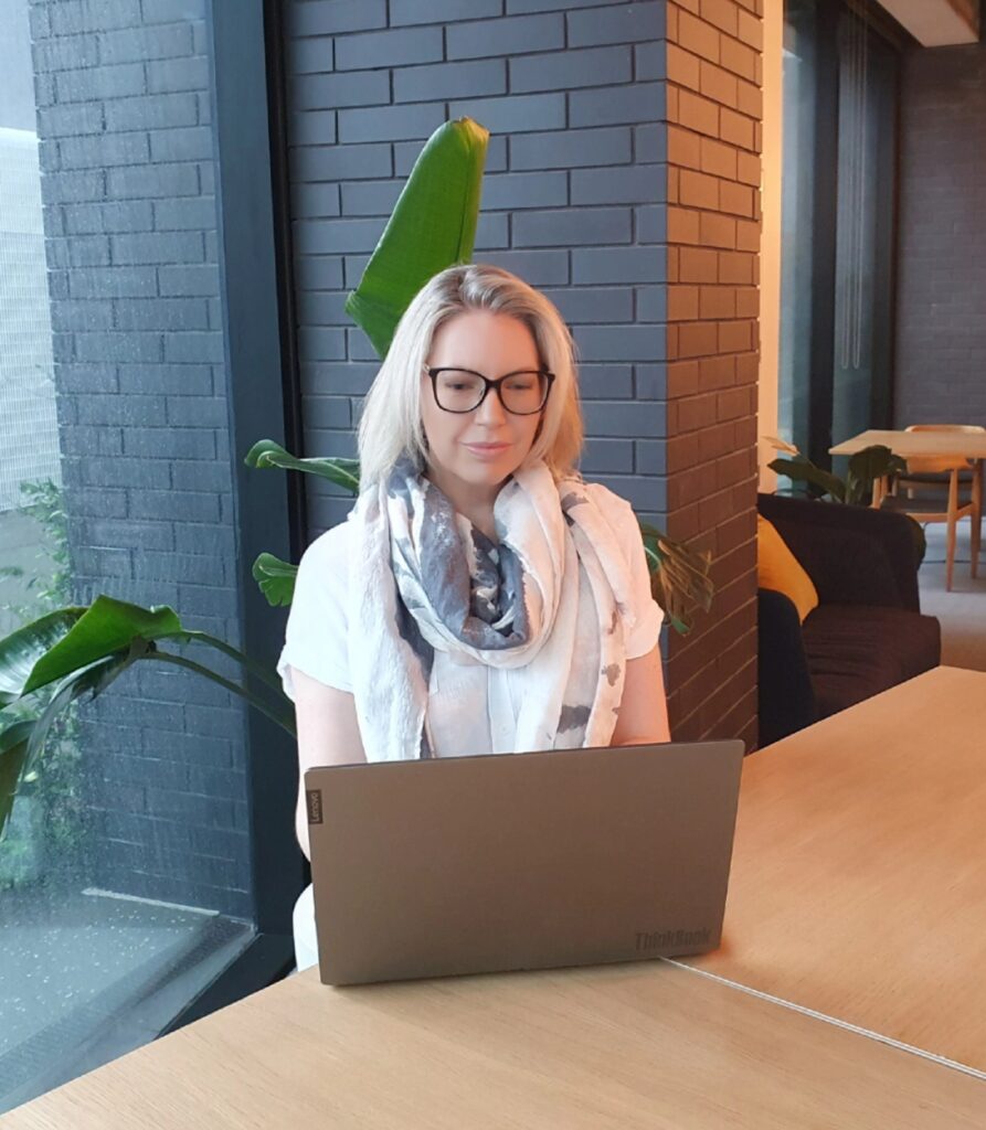 Holistic Life Coach on a coaching call